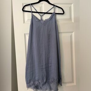 Aerie silk lace dress